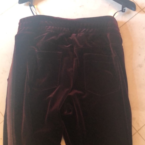 Cambio Velvet pants with pink and black stripes - Picture 3 of 7